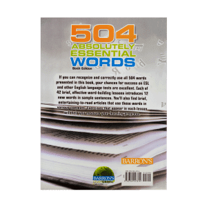504 Absolutely Essential Words-Bookkand.com بوک کند