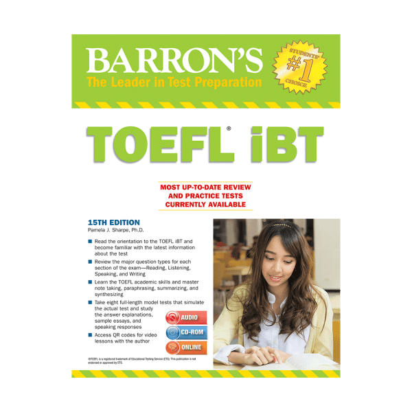 Barrons TOEFL iBT -Bookkand.com بوک کند