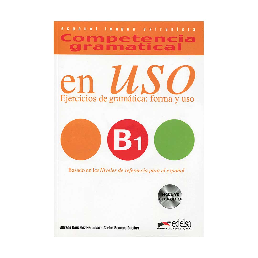 Competencia gramatical en USO B1 Bookkand