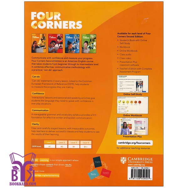 خرید کتاب Four Corners 1 بوک کند Bookkand