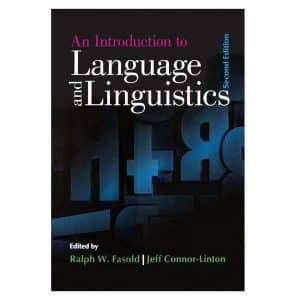 خرید کتاب An Introduction to Language and Linguistics بوک کند