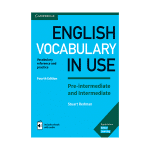 کتاب English vocabulary in use pre intermediate and intermediate