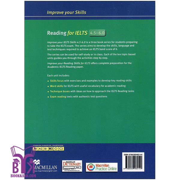 خرید کتاب Reading-for-Ielts-4.5-6.0 بوک کند Bookkand