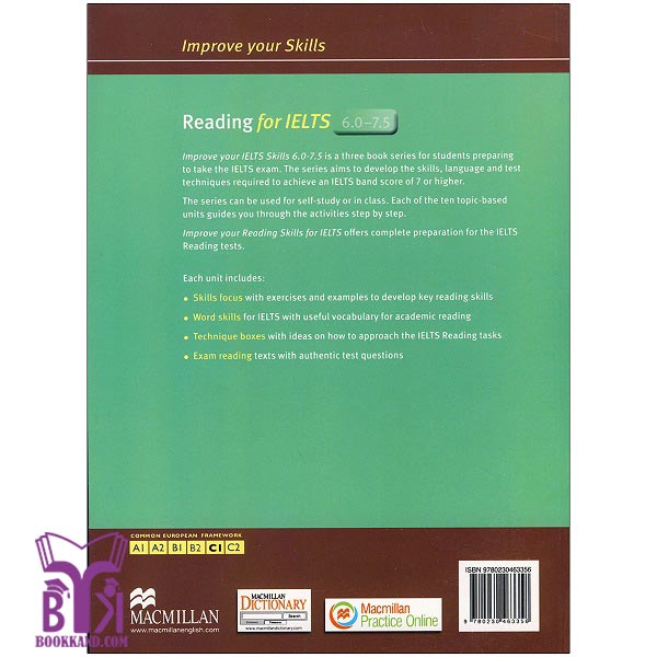 خرید کتاب Reading-for-Ielts-6.0-7.5 بوک کند Bookkand