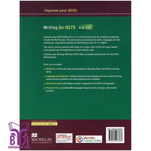 خرید Writing-for-Ielts-6.0-7.5 بوک کند Bookkand