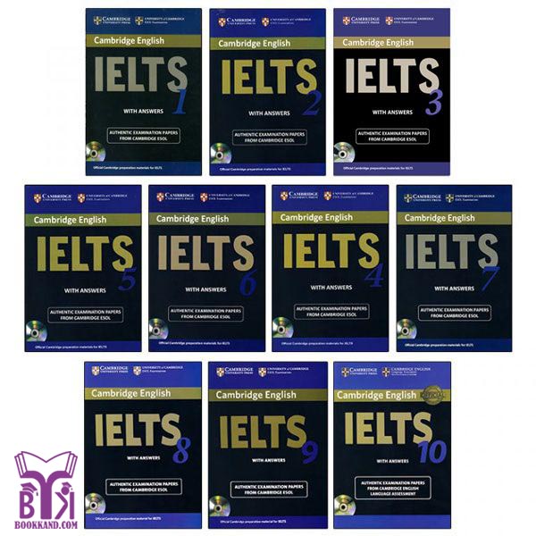 خرید مجموعه camberidge-ielts-1-10- بوک کند Bookkand