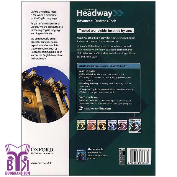 خرید کتاب Headway Advanced بوک کند Bookkand