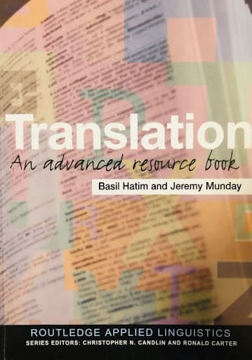 translation an advanced resource book