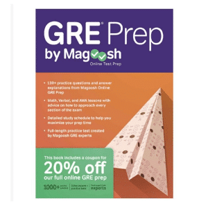 خرید کتاب GRE Prep by Magoosh از بوک کند