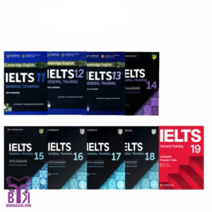 خرید کتاب مجموعه 9 جلدی Cambridge ielts general training بوک کند Bookkand