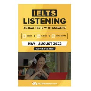خرید کتاب IELTS Listening Actual Tests and Answers (May to August 2022) بوک کند Bookkand