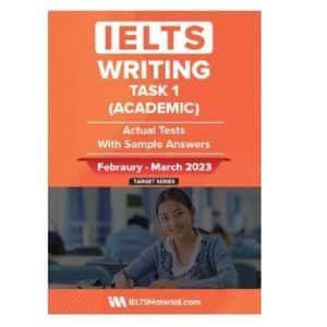 خرید کتاب IELTS Writing Task 1 Actual Tests February March 2023 بوک کند Bookkand