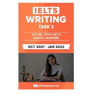 خرید کتاب IELTS Writing Task 2 Actual Tests with Answers (Oct to Jan 2022) بوک کندBookkand