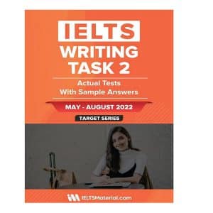 خرید کتاب IELTS Writing Task 2 Actual Tests with Sample Answers (May to August 2022) بوک کند Bookkand