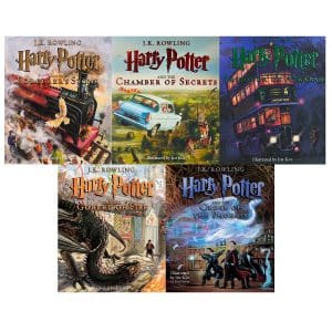خرید کتاب Harry Potter Illustrated Collection بوک کند BOOKKAND
