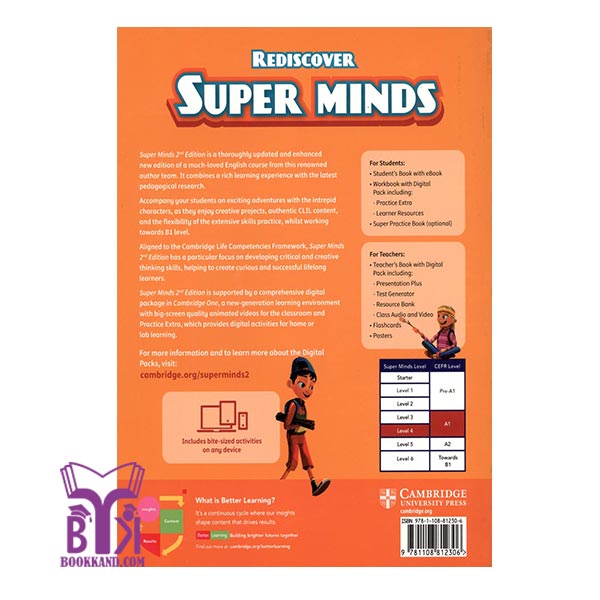 خرید کتاب Super Minds 4 Second Edition بوک کند