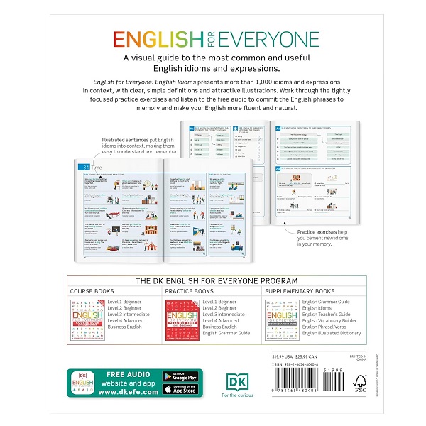 خرید کتاب English for Everyone English Idioms بوک کند Bookkand