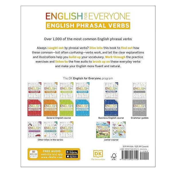 خرید کتاب English for Everyone Phrasal Verbs بوک کند BookkaND