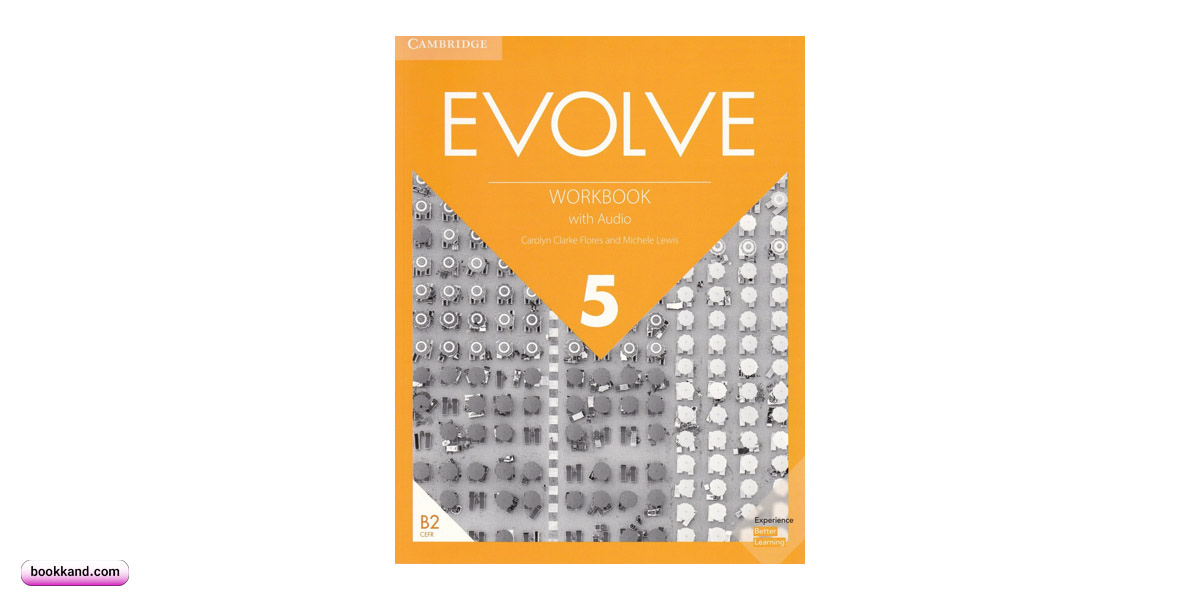 سطح کتاب زبان evolve